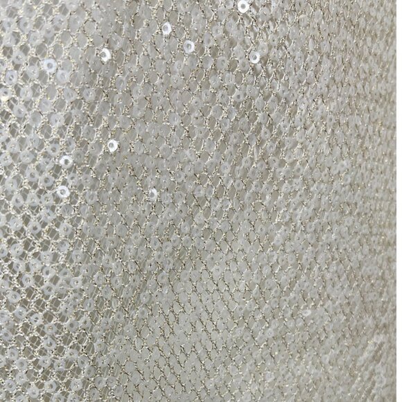 MORGANE LE FAY ELIO BRIDAL SEQUIN SKIRT M - Picture 4 of 6